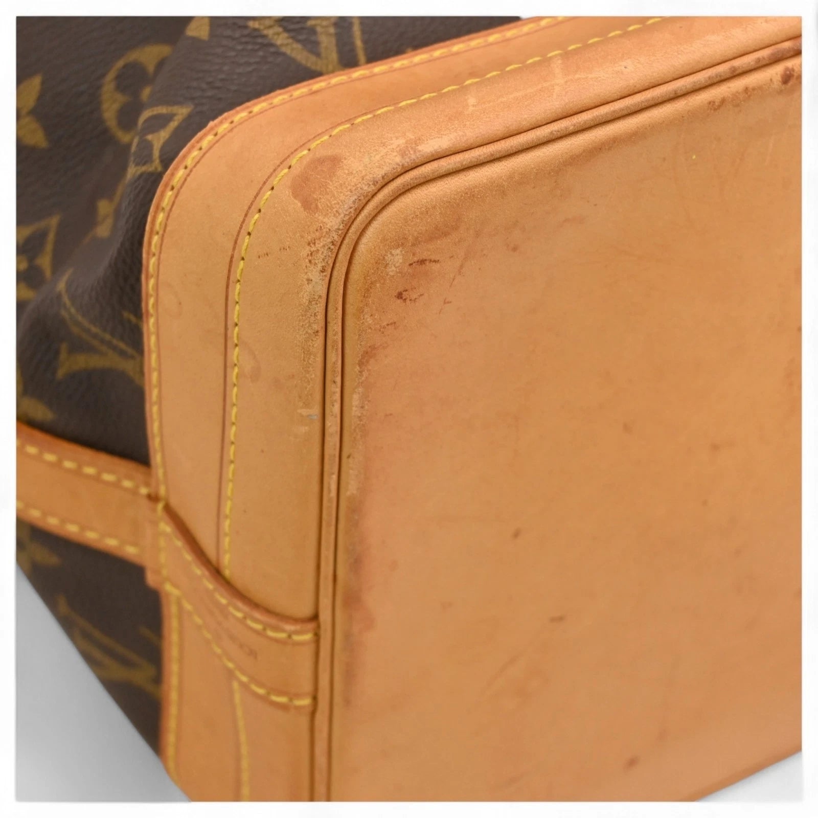 LOUIS VUITTON Monogram Noe Schultertasche LIGHT USED