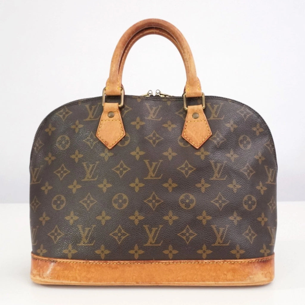 LOUIS VUITTON LV Monogram Alma PM Handtasche USED
