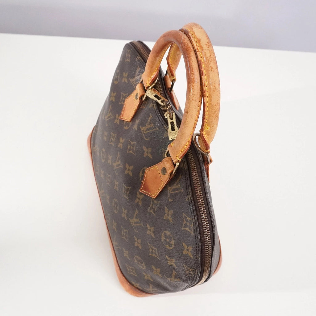 LOUIS VUITTON LV Monogram Alma PM Handtasche USED
