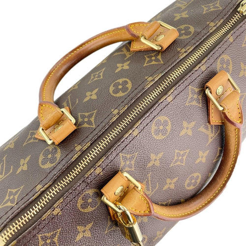 Louis Vuitton Handtasche Monogram Speedy 30 LIGHT USED