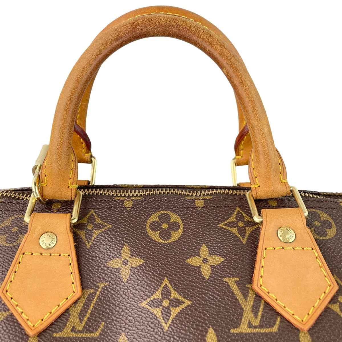 Louis Vuitton Handtasche Monogram Speedy 30 LIGHT USED