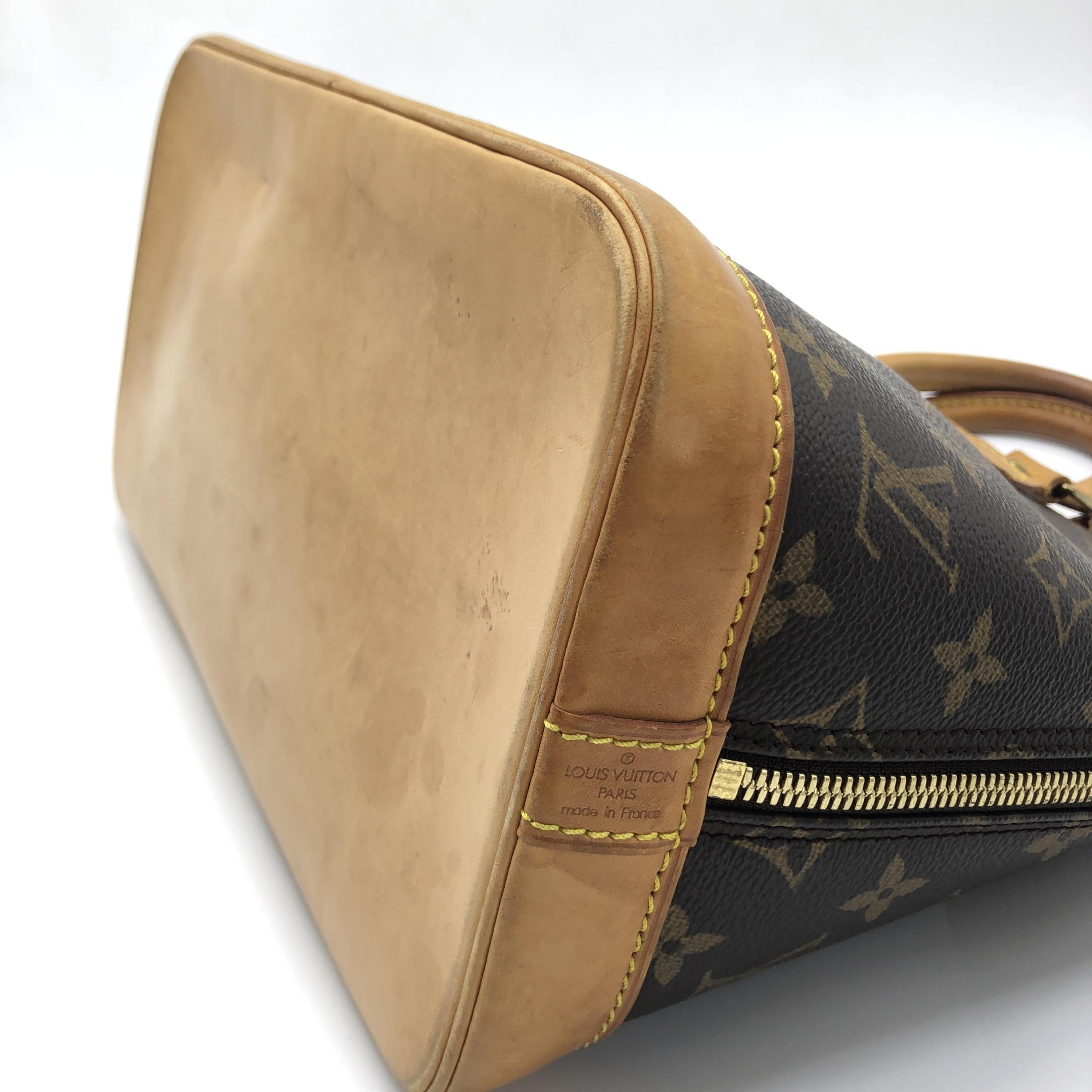 Louis Vuitton Alma PM leicht gebraucht