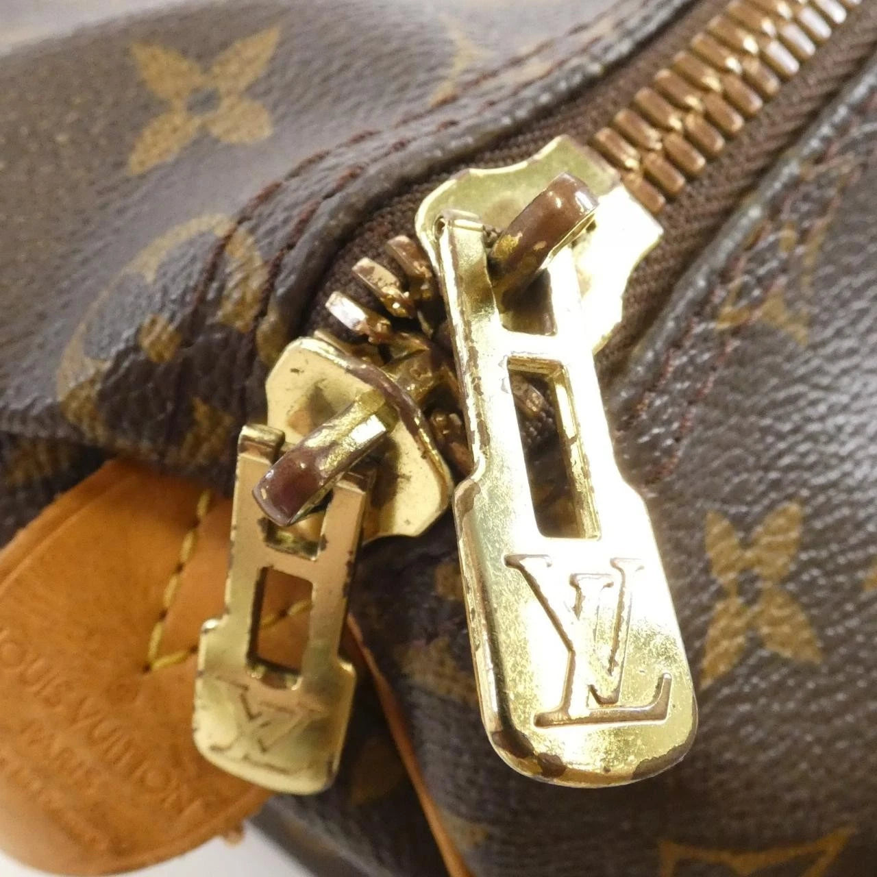 LOUIS VUITTON Monogram Keepall 50 HEAVILY USED